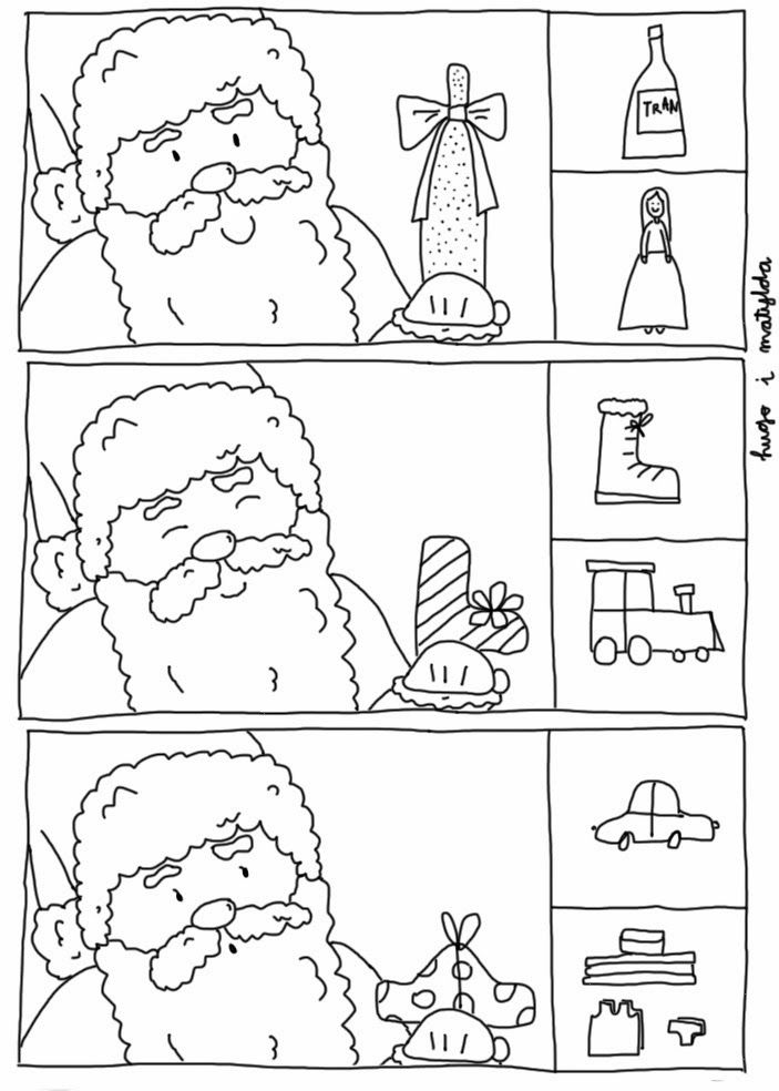 Potrawy Wigilijne kolorowanki